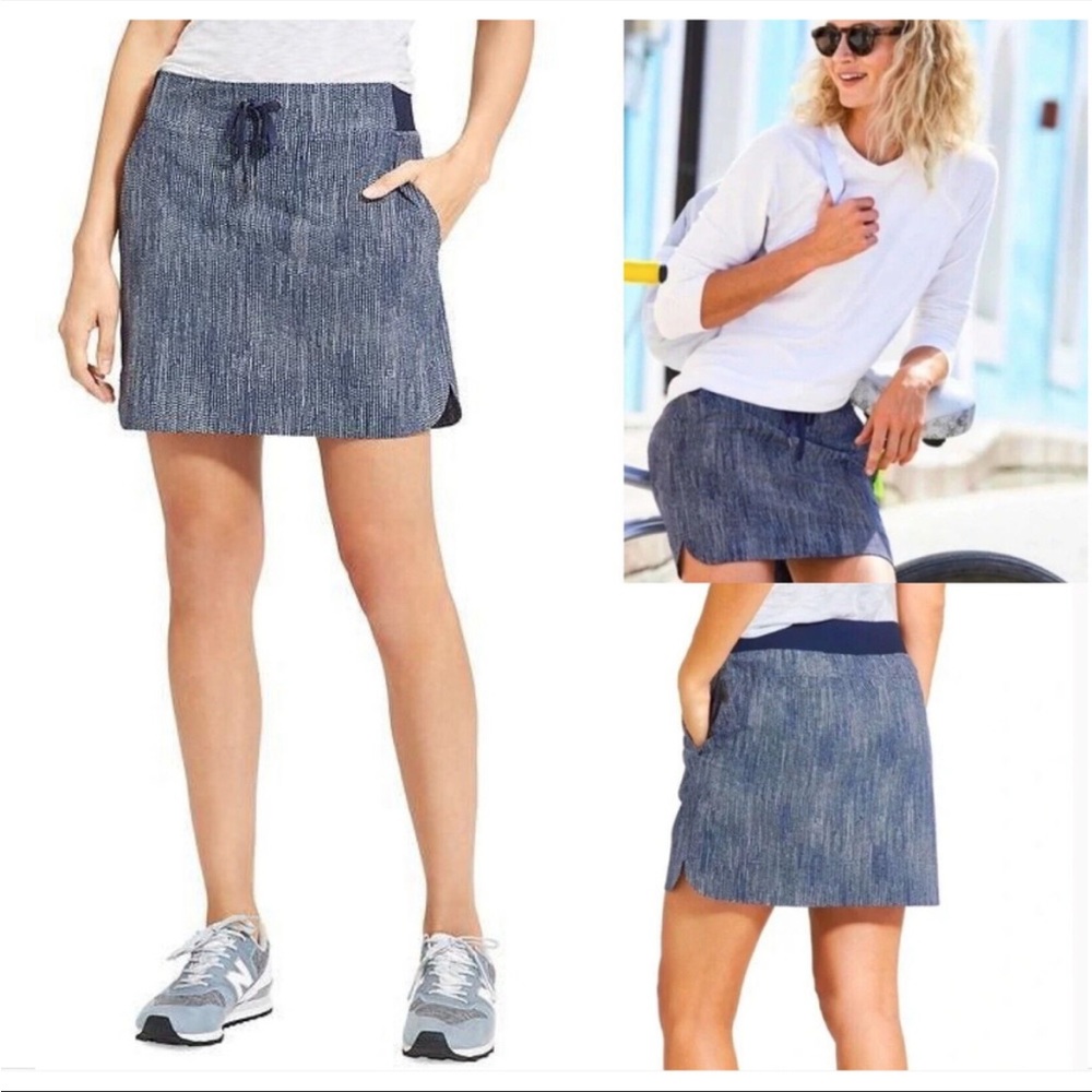 Womens Athleta Midtown Batik Skort